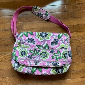 Vera Bradley Priscilla Pink shoulder bag.